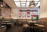 郑州餐厅设计公司：餐厅点餐区如何设计？