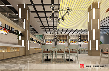 郑州威科姆公司员工餐厅设计